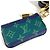 Borsa Clutch Trio Monogram Heritage Louis Vuitton Blu Verde - vista 9