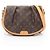 Borsa a Spalla Menilmontant PM Louis Vuitton Marrone