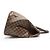 Borsa Boston Damier Greenwich PM Louis Vuitton Marrone - vista 4