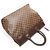 Borsa Boston Damier Greenwich PM Louis Vuitton Marrone - vista 8