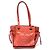 Borsa in pelle perforata Anagram Loewe Arancione