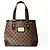 Borsa a mano Hampstead PM Damier Louis Vuitton Marrone