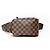 Borsa a Spalla Damier Geronimos Louis Vuitton Marrone
