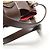 Borsa a Spalla Louis Vuitton Damier Sistine GM Marrone - vista 11