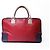 Borsa Loewe Amazona 36 Anagram Rosso - vista 2