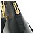 Céline Borsa tote grande 2-in-1 in pelle nera vintage Celine Nero - vista 10