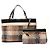 Borsa in tweed beige Burberry
