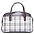 Borsa in tela Nova Check di Burberry Marrone Beige