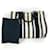 Hermès Borsa Tote Border PM Cannes Hermes Nero Bianco Cotone