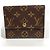 Cartera Compacta Anais Monograma Louis Vuitton Castaño