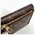 Cartera Compacta Anais Monograma Louis Vuitton Castaño - vista 6