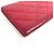 Funda de pasaporte bifold acolchada con logo CC Coco de Chanel Roja - vista 7