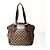 Borsa a Spalla Louis Vuitton Verona N41118 in Damier Ebène Marrone - vista 2