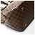 Borsa a Spalla Louis Vuitton Verona N41118 in Damier Ebène Marrone - vista 5