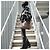 Borsa Tote Hampstead PM Damier Louis Vuitton Marrone - vista 12