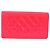 Cartera Chanel Boy Yen de charol acolchado Rosa - vista 2