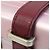 Borsa a spalla bordeaux e rosa metallico Christian Dior Argento Bordò - vista 11
