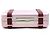 Borsa a spalla bordeaux e rosa metallico Christian Dior Argento Bordò - vista 4