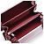 Borsa a spalla bordeaux e rosa metallico Christian Dior Argento Bordò - vista 5
