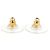 Orecchini in metallo dorato Chanel Mademoiselle D'oro - vista 10