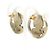 Orecchini in metallo dorato Chanel Mademoiselle D'oro - vista 3