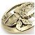 Orecchini in metallo dorato Chanel Mademoiselle D'oro - vista 8
