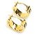 Pendientes de aro de metal dorado Fendi - vista 6
