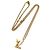 Collar Péndulo Twig LV de Louis Vuitton Dorado - vista 9