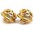 Orecchini in metallo con clip Coco Mark di Chanel D'oro Bianco sporco - vista 4