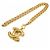 CHANEL Coco Mark Metallgoldkette Golden - Ansicht 10