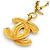 CHANEL Coco Mark Metallgoldkette Golden - Ansicht 4