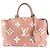 Borsa Petit Palais PM in Monogram Empreinte Louis Vuitton Rosa Crudo