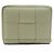 Billetera bi-fold de cuero verde Bottega Veneta - vista 3