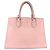 Borsa a Spalla Lockme PM in Pelle Louis Vuitton Rosa - vista 3