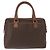 Céline Celine Vintage Macadam Canvas and Leather Marrone - vista 2