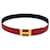 Hermès HERMES Mini Constance Wendegürtel Rot Marineblau