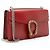 Borsa a Spalla Media Dionysus in Pelle e Cristalli Gucci Rosso - vista 2