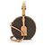 Borsa a spalla Petite Boite Chapeau in tela Monogram Louis Vuitton Marrone