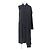 Balenciaga asymmetrisches Kleid mit Karomuster Schwarz Weiß