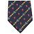 Cravatta in seta Gucci GG logo Ape Ananas Fragola Blu Blu navy - vista 5
