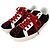Gucci Low-Cut-Sneaker aus Frottee mit GG-Muster Schwarz Weiß