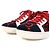Gucci Low-Cut-Sneaker aus Frottee mit GG-Muster Schwarz Weiß - Ansicht 4