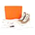 Tênis de Suede Flocon Hermès Marrom - vista 2