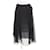 Timeless Falda de seda Chanel Negro