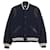 Yves Saint Laurent Giacca Teddy con dettagli in pelle di Saint Laurent Paris Eddie Blu Blu navy  - vista 1