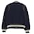 Yves Saint Laurent Giacca Teddy con dettagli in pelle di Saint Laurent Paris Eddie Blu Blu navy  - vista 4