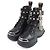 Botines de cuero Arc Light de Louis Vuitton Negro