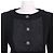 Timeless Conjunto de dos piezas de tweed de algodón con botones COCO de Chanel Negro - vista 4