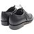 Scarpe stringate in pelle Rockstud di Valentino Garavani Nero - vista 2