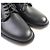 Scarpe stringate in pelle Rockstud di Valentino Garavani Nero - vista 7